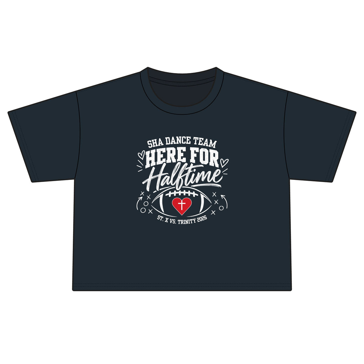 Here for Halftime – Women’s Boxy Tee