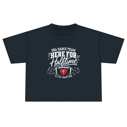 Here for Halftime – Women’s Boxy Tee - Customized