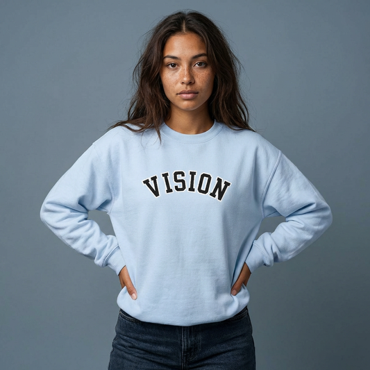 Embroidered Crewneck