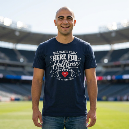 Unisex Here for Halftime Tee - Light Weight