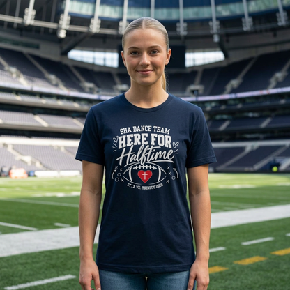 Unisex Here for Halftime Tee - Light Weight
