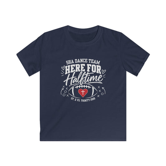 Here for Halftime Customized Tee - Youth