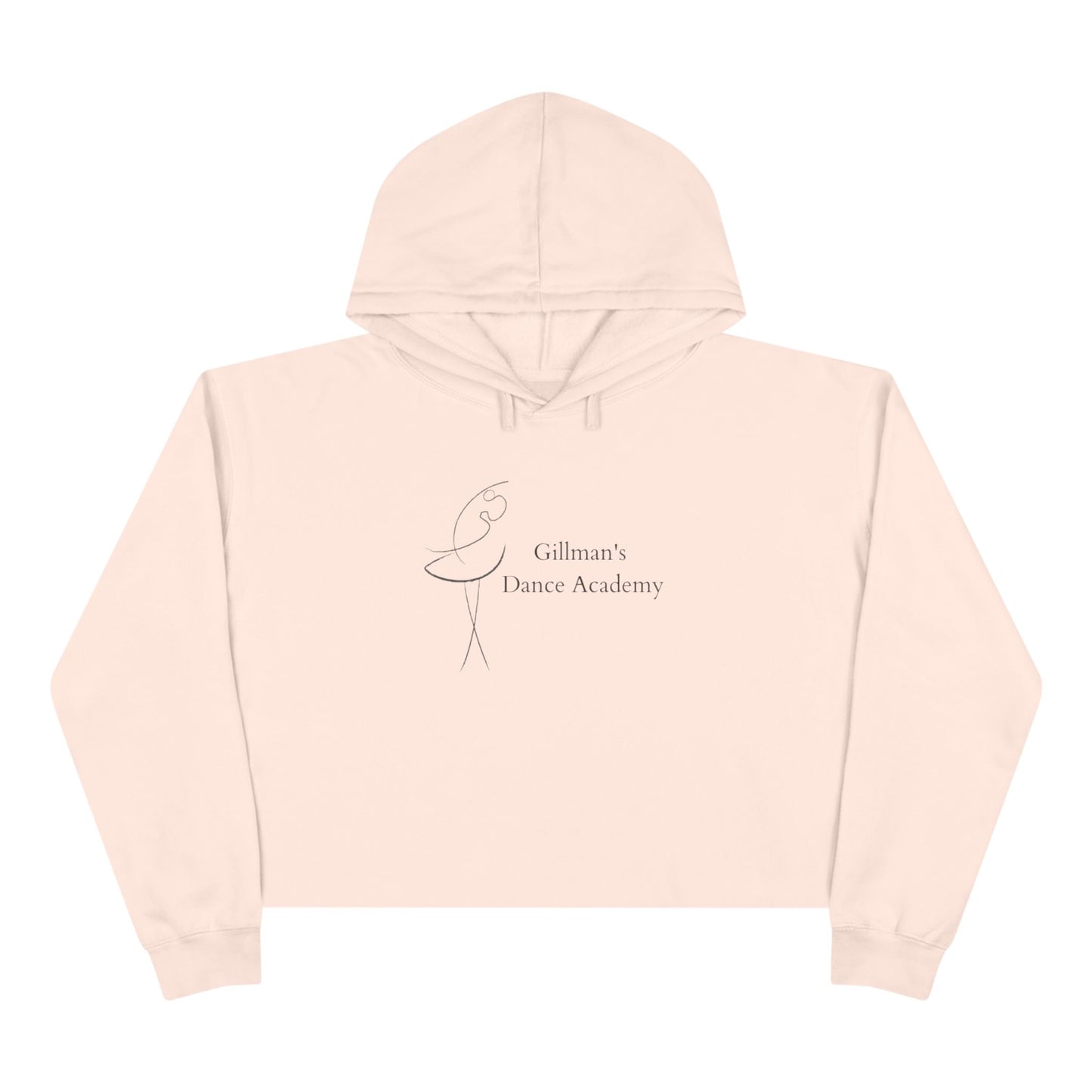 GDA Cropped Fleece Hoodie